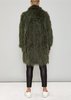 SAMPLE - COAT FAUX FUR SHAGGY - dark green - Thumbnail 9