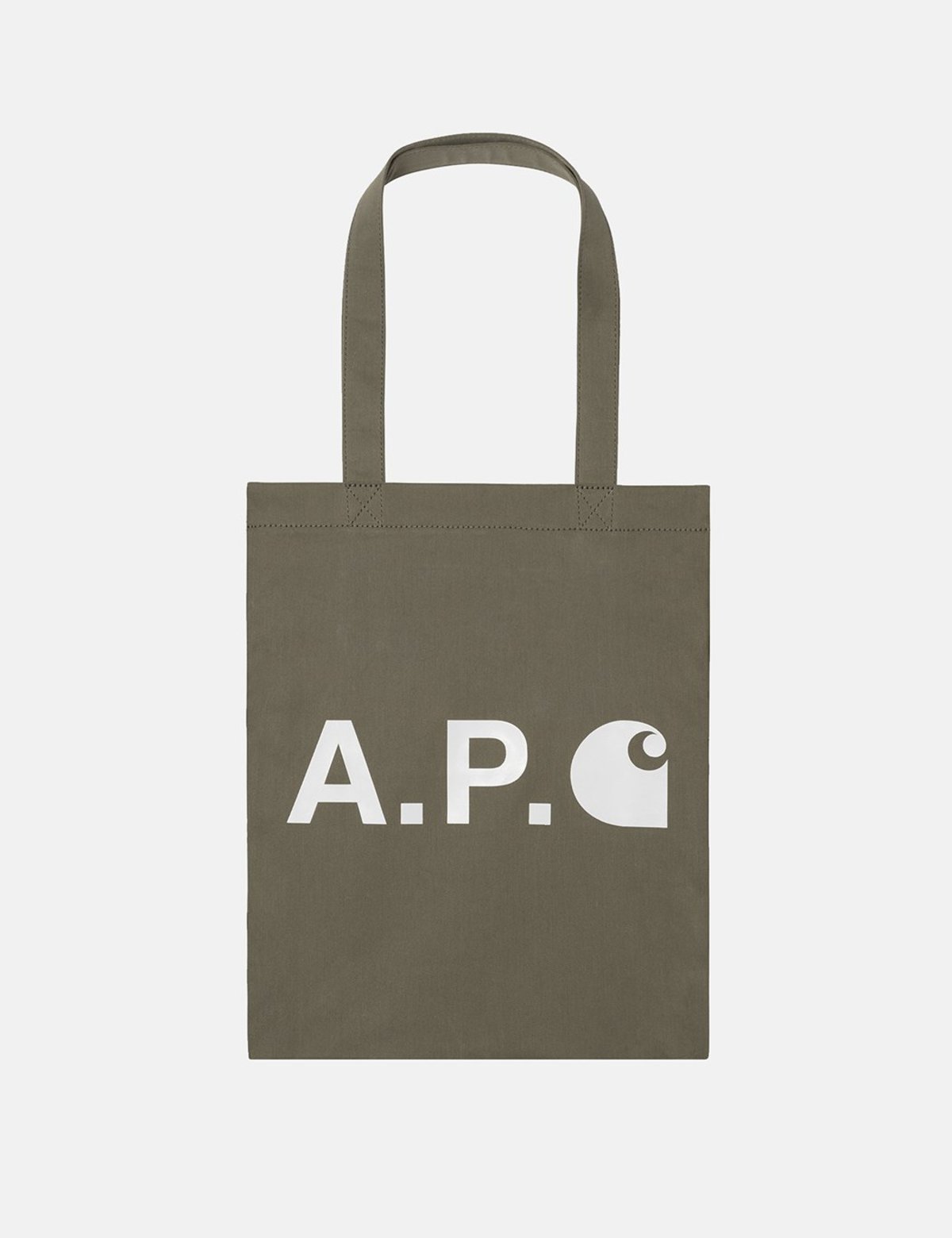 A.P.C. x Carhartt WIP Tote Bag - Khaki Green | Garmentory