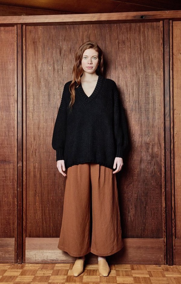 First Rite Long V Sweater First Rite Long V Sweater