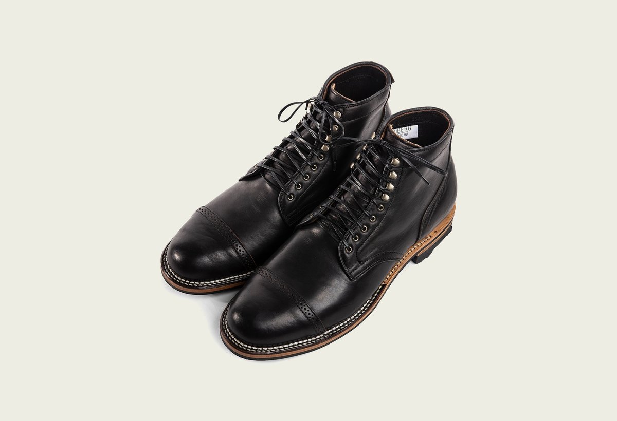 Viberg Teacore Latigo Horsehide Service Boot 2030 black Garmentory