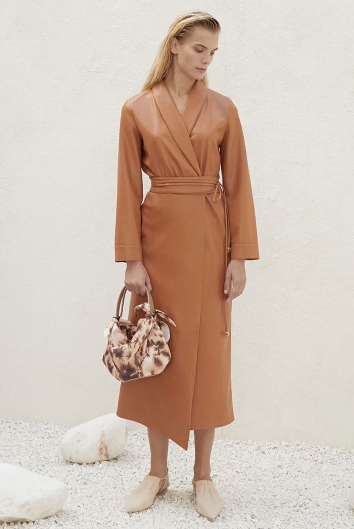 Nanushka Emery Dress - Burnt Orange | Garmentory Nanushka Emery Dress - Burnt Orange | Garmentory