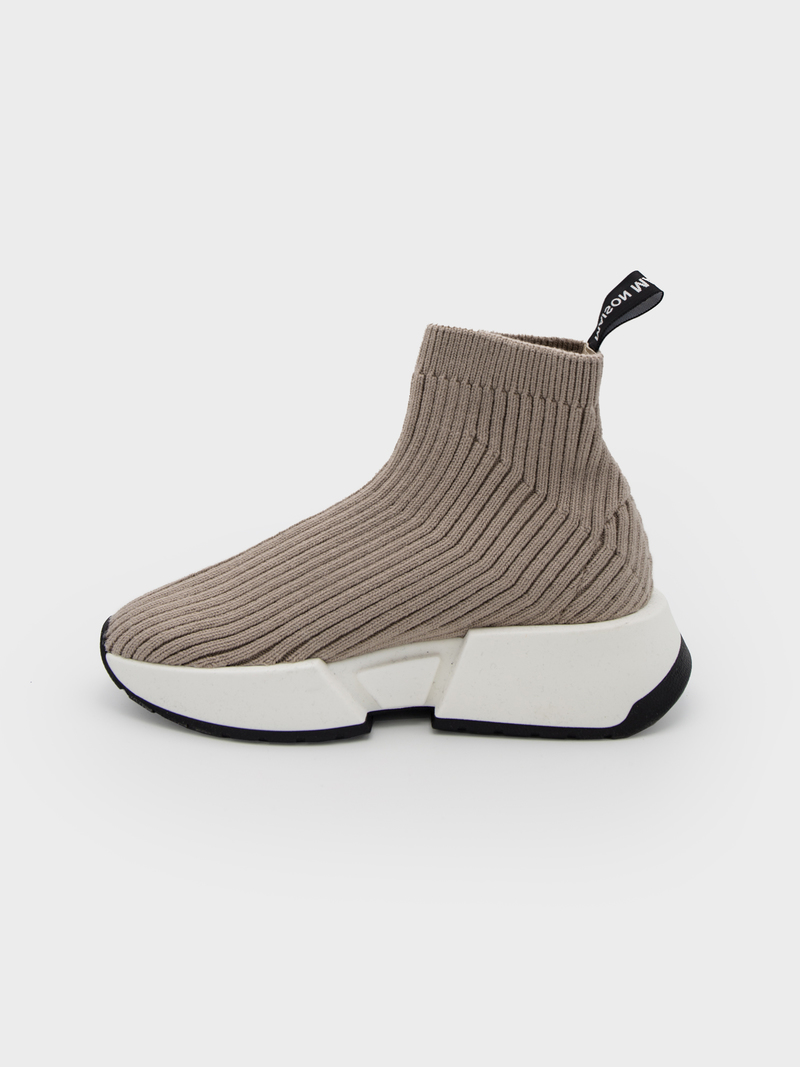 MM6 Maison Margiela Sock Runner Sneakers Simply Taupe Garmentory - Main Image
