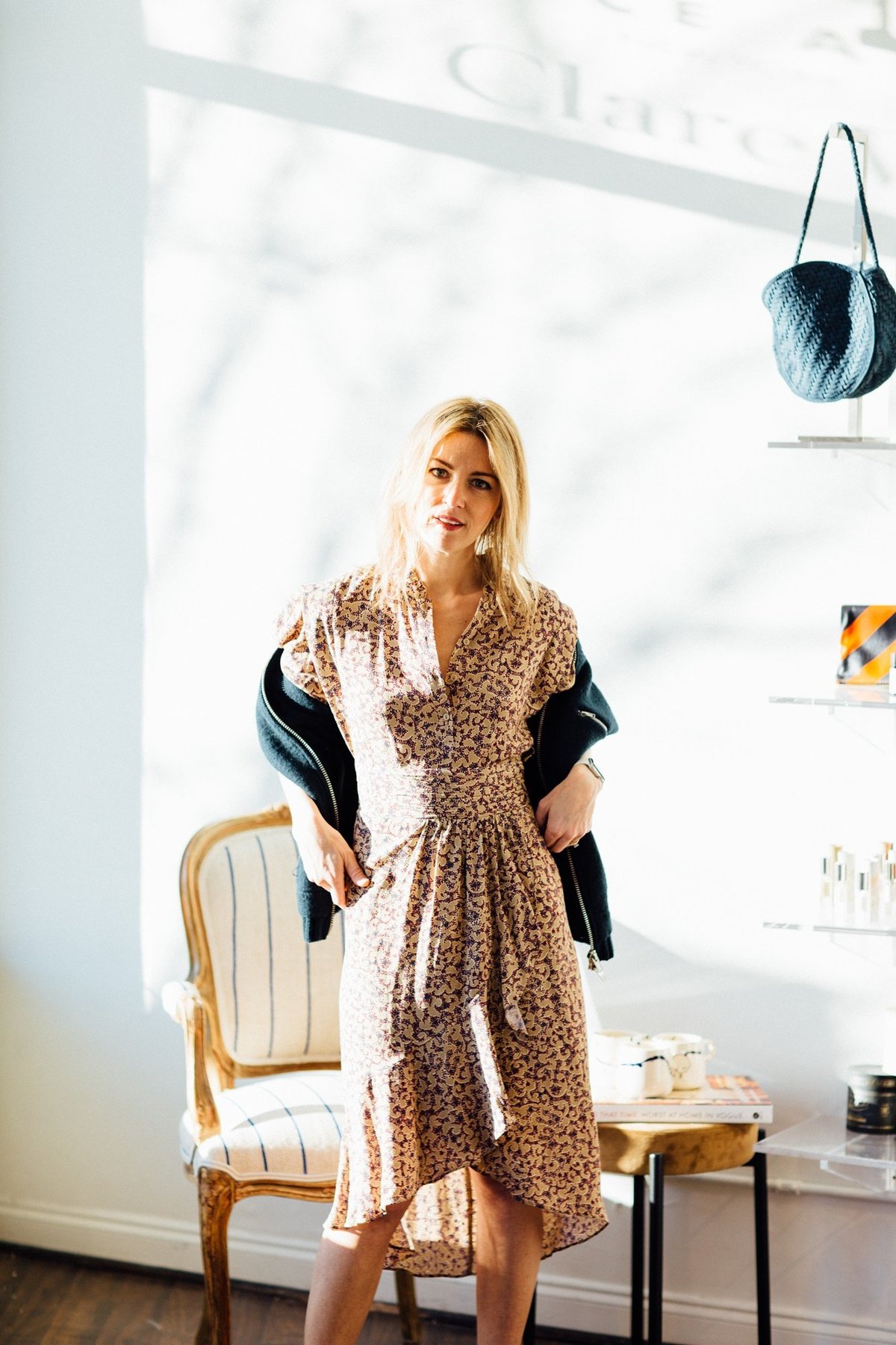 Ba&sh Chelsea Dress - Greige