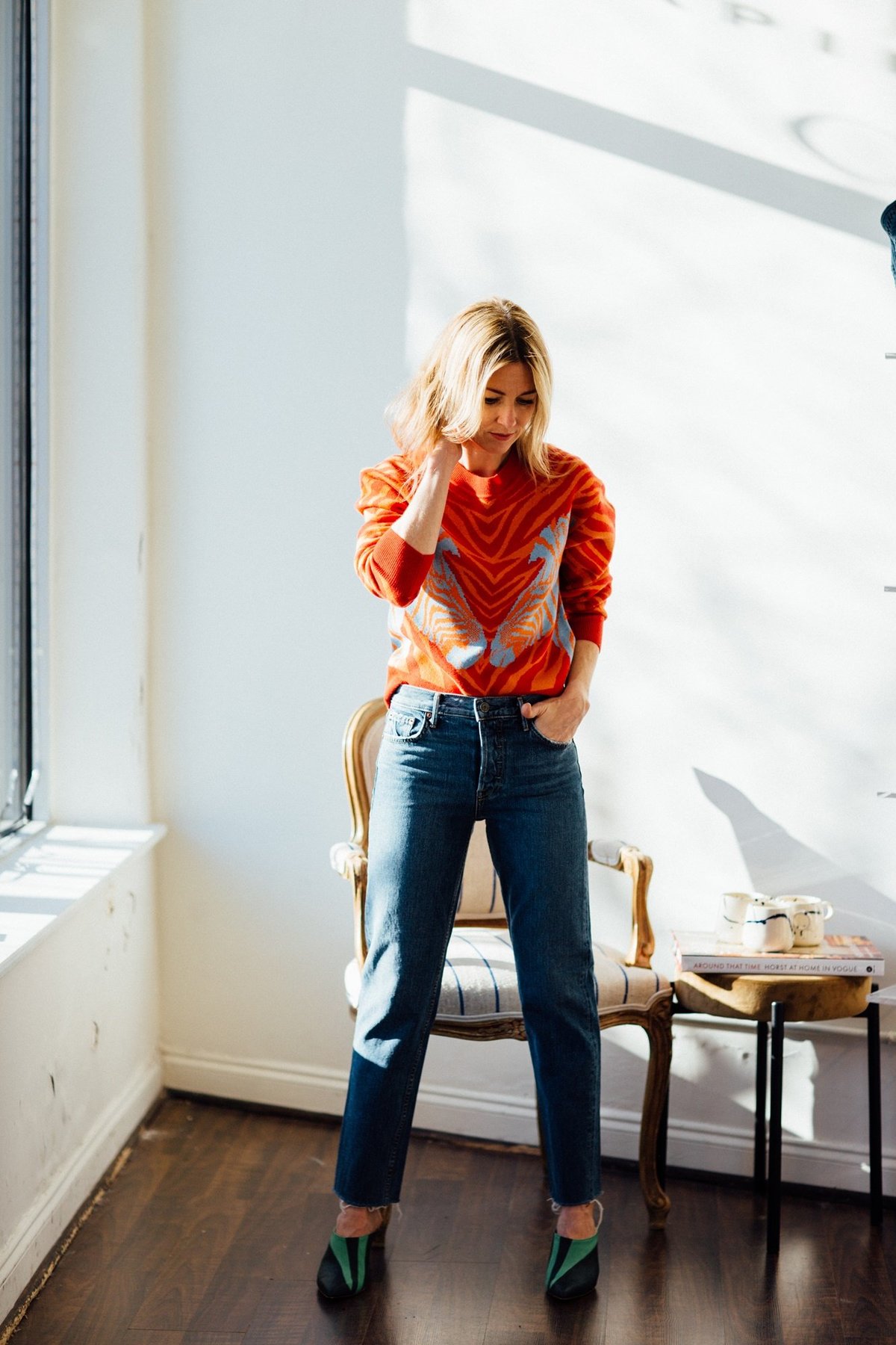 GRLFRND Helena Straight Leg Jeans - Bandera - Image 2 of 8