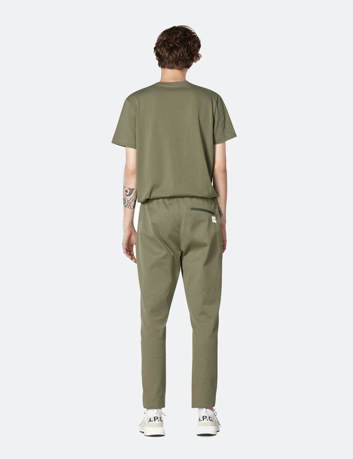 x Carhartt-WIP Fire T-Shirt Khaki Green