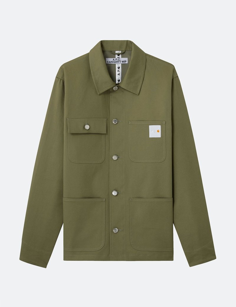 CARHARTT WIP Carhartt-WIP x A.P.C. Michigan Jacket - Khaki Green