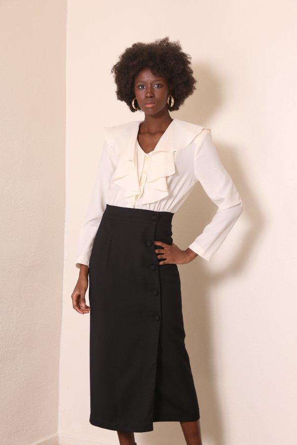 "INTENTIONALLY __________." ARCHIVE 0259 ONE PIECE BLOUSE DRESS "INTENTIONALLY __________." ARCHIVE 0259 ONE PIECE BLOUSE DRESS
