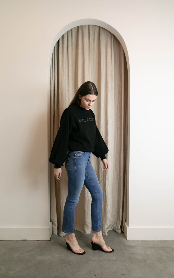 Mother Denim Mid Rise Dazzler Ankle 