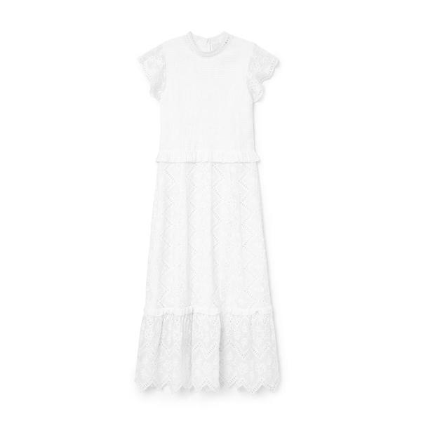 knee length dresses for ladies Smocked Midi Dress - Zoey main image 1