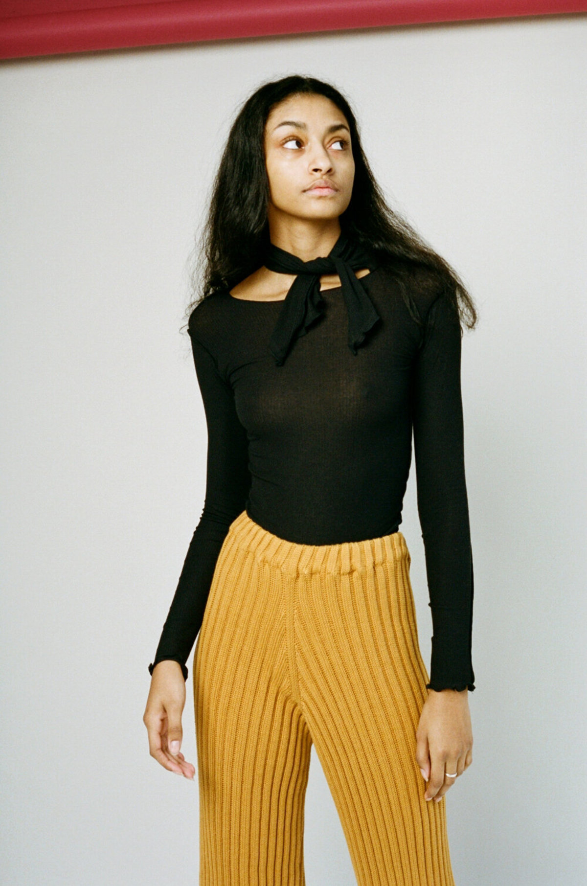 Baserange Pava Long Sleeve Top - Black | Garmentory