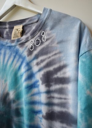 I Stole My Boyfriend's Shirt Cosmo Tie-Dye T-Shirt I Stole My Boyfriend's Shirt Cosmo Tie-Dye T-Shirt