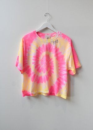 I Stole My Boyfriend's Shirt Cosmo Tie-Dye T-Shirt I Stole My Boyfriend's Shirt Cosmo Tie-Dye T-Shirt