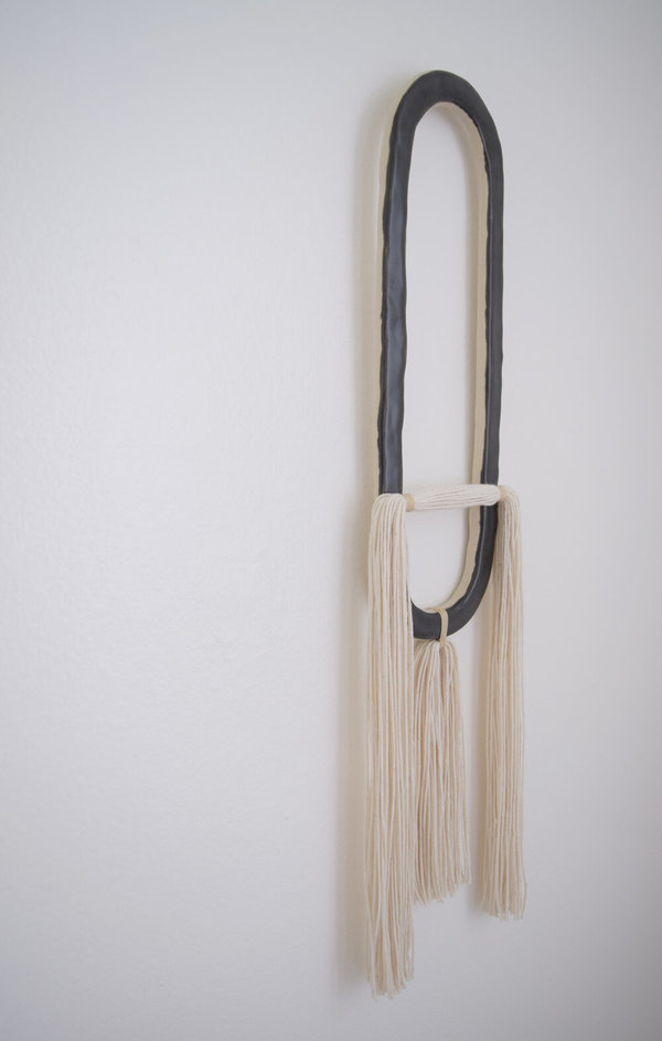 Karen Gayle Tinney Wall Sculpture #509 - Charcoal Karen Gayle Tinney Wall Sculpture #509 - Charcoal