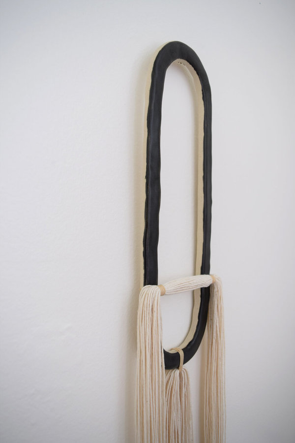 Karen Gayle Tinney Wall Sculpture #509 - Charcoal Karen Gayle Tinney Wall Sculpture #509 - Charcoal