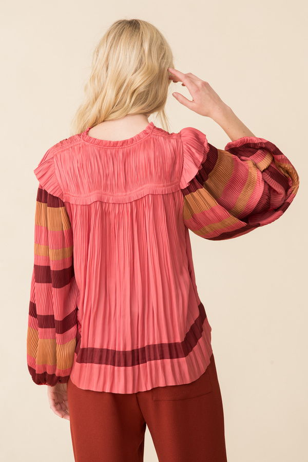 Ulla Johnson Emilda Blouse - Cerise Ulla Johnson Emilda Blouse - Cerise