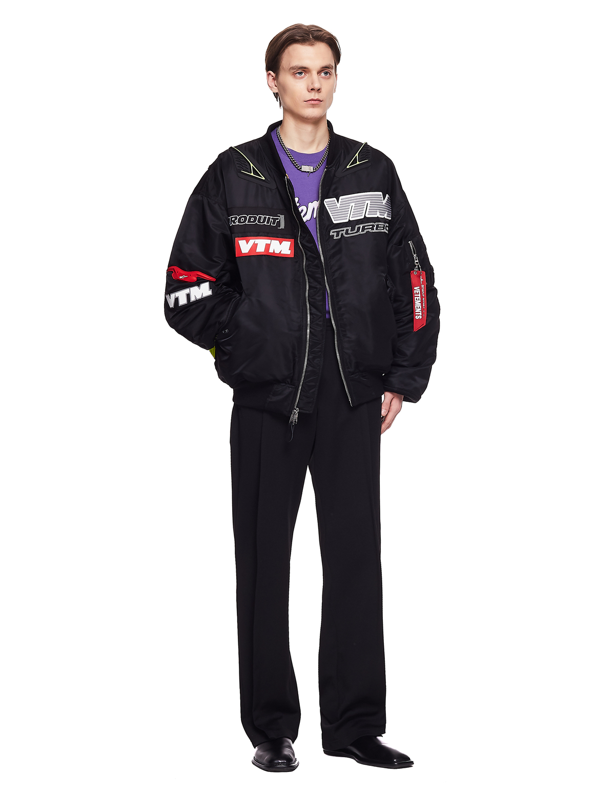 Vetements Reversible Oversize Bomber Jacket | Garmentory