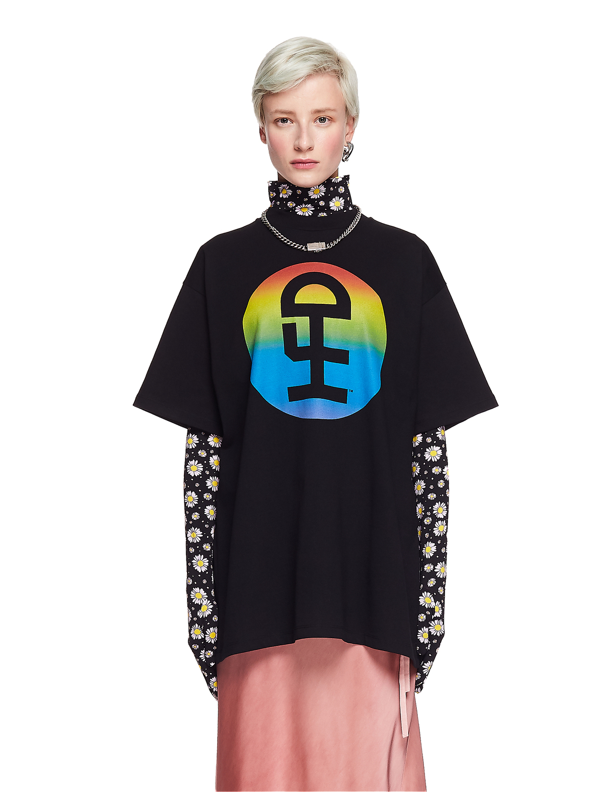 Tシャツ・カットソー HONEY FUCKING DIJON Men T Shirts HFD06T201BLACK Black HONEY FUCKING DIJON MAPPLETHORPE T-SHIRT BLACK | TODAY CLOTHING