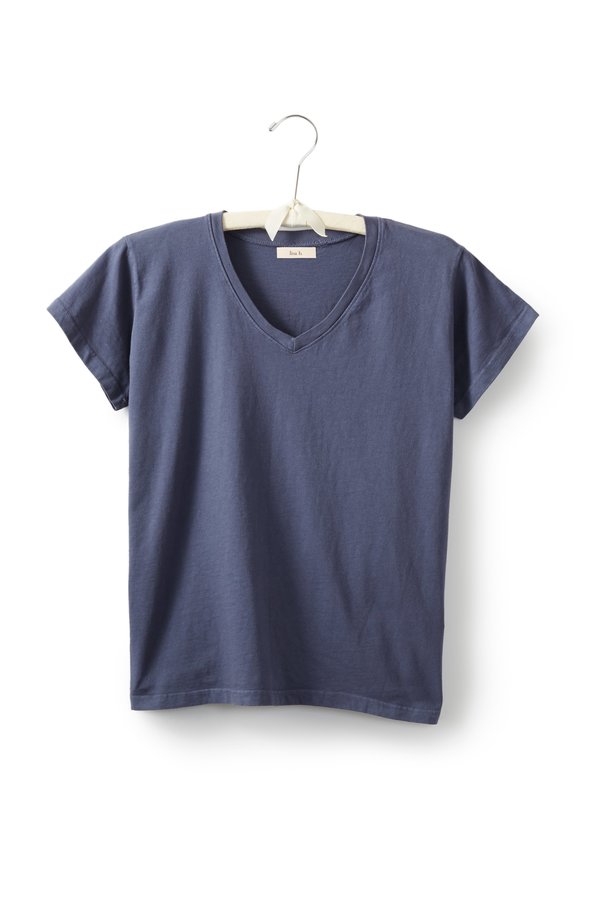 Lisa B. cotton short sleeve relaxed v-neck t-shirt Lisa B. cotton short sleeve relaxed v-neck t-shirt