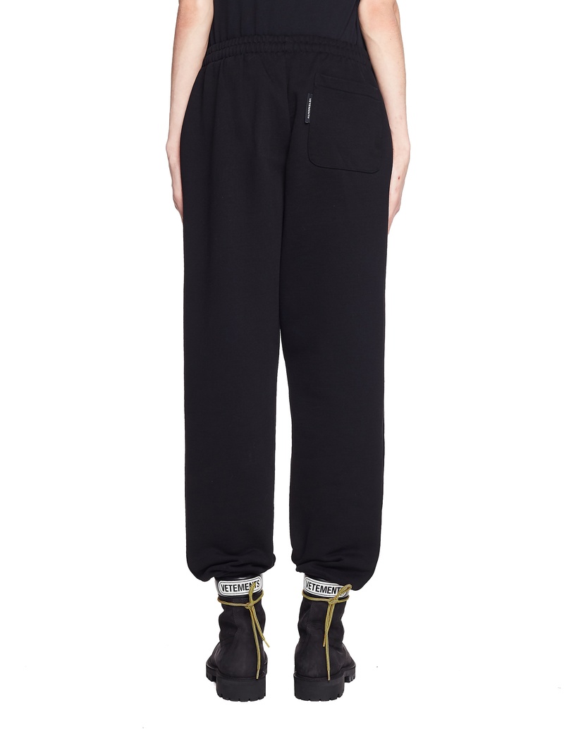 【関税&送料込】Vetements Black Cotton Blend Oversize Sweats Vetements Oversized cotton-blend sweatpants Vetements