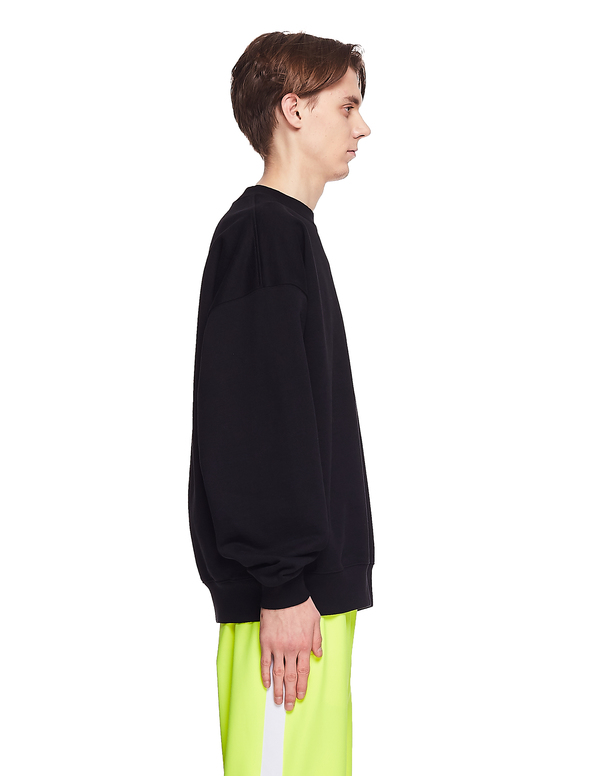 Vetements Cotton GMF Sweatshirt - Black Vetements Cotton GMF Sweatshirt - Black