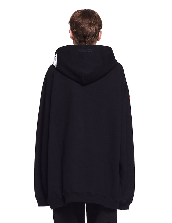 Sweat à Capuche Noir EOD Techs Of Anarchy, Taille M, 100% Coton, Neuf Avec étiquettes