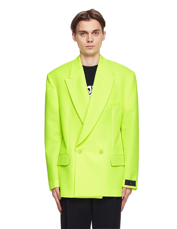 Vetements Oversized Jacket - Neon Yellow Vetements Oversized Jacket - Neon Yellow