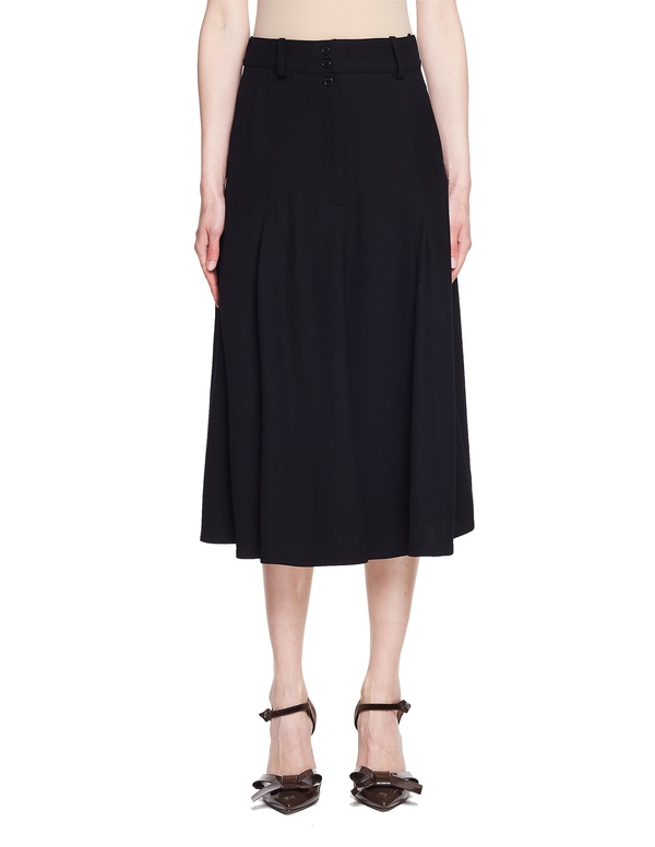 Vetements Midi Skirt - Black Vetements Midi Skirt - Black