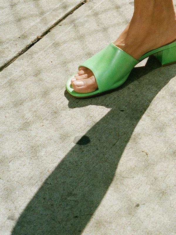 Maryam Nassir Zadeh Agatha Slide - Cactus Maryam Nassir Zadeh Agatha Slide - Cactus
