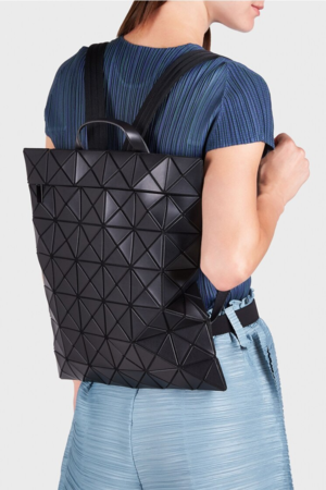 Bao Bao Issey Miyake Flat Backpack - Matte Black | Garmentory