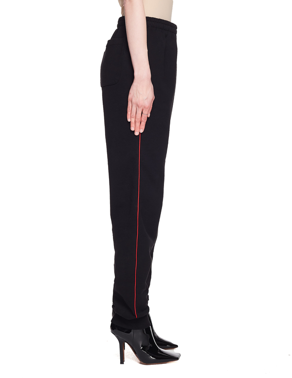 Vetements Cotton Police Sweatpants - Black Vetements Cotton Police Sweatpants - Black