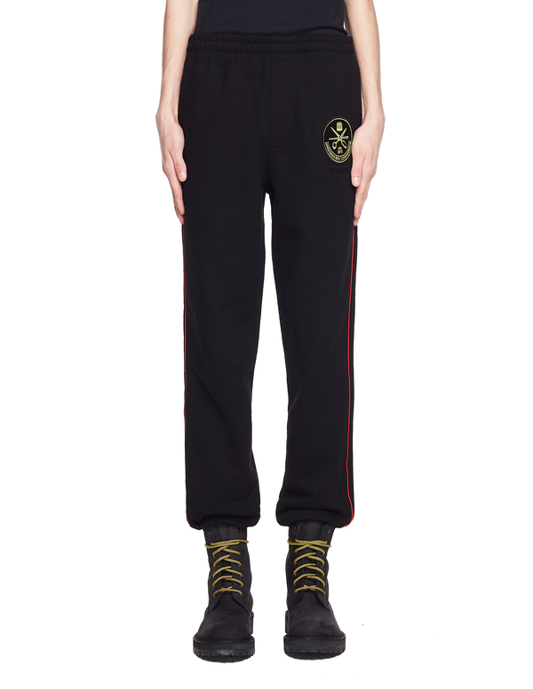 Vetements Cotton Police Sweatpants - Black Vetements Cotton Police Sweatpants - Black