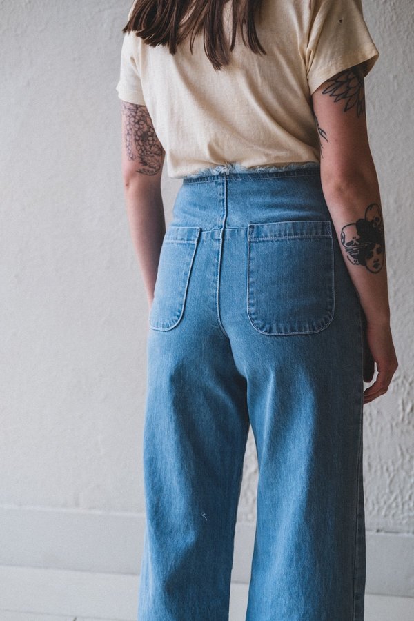 Shaina Mote NADIR PANT - SUPERWASH INDIGO Shaina Mote NADIR PANT - SUPERWASH INDIGO