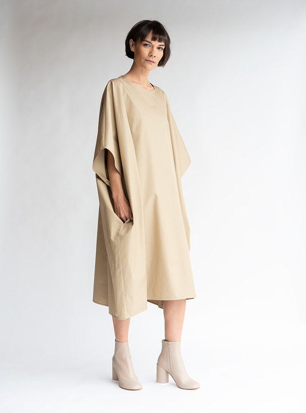 maison margiela oversized shirt dress Long-Sleeved Shirt Dress