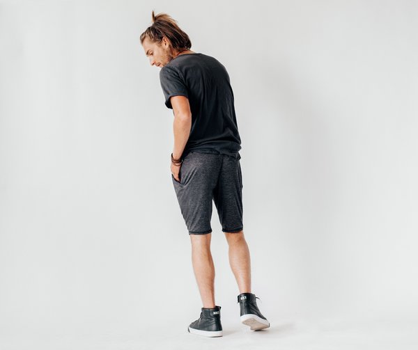 Crow Collective Journey Shorts - Charcoal Crow Collective Journey Shorts - Charcoal