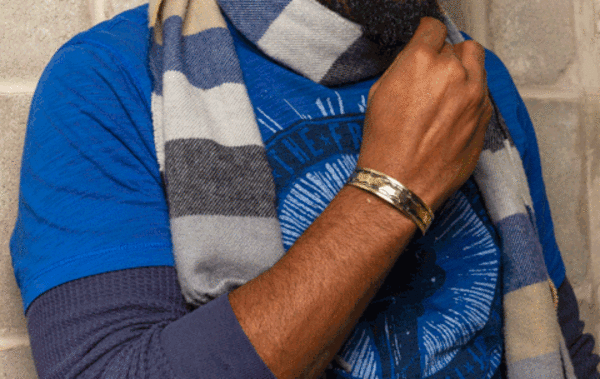 Crow Collective x The Base Project Kavango River Bracelet - Gold Tone Crow Collective x The Base Project Kavango River Bracelet - Gold Tone