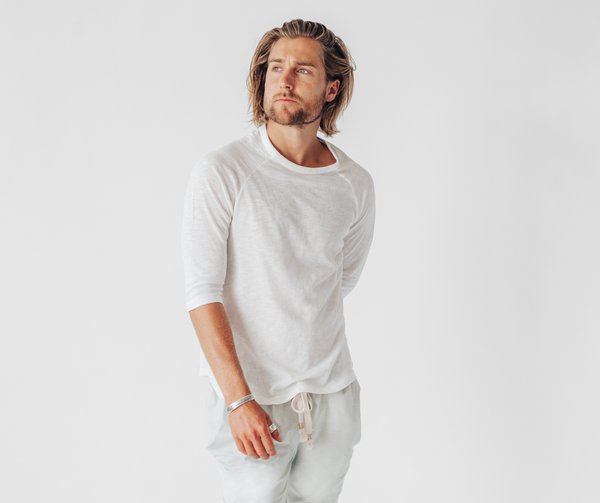Crow Collective The Wayfarer tee - Linen Crow Collective The Wayfarer tee - Linen