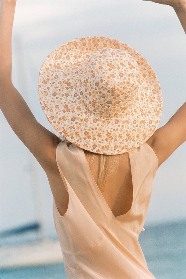 Lack of Color Bucket Hat - Peach Bloom | Garmentory display picture 1