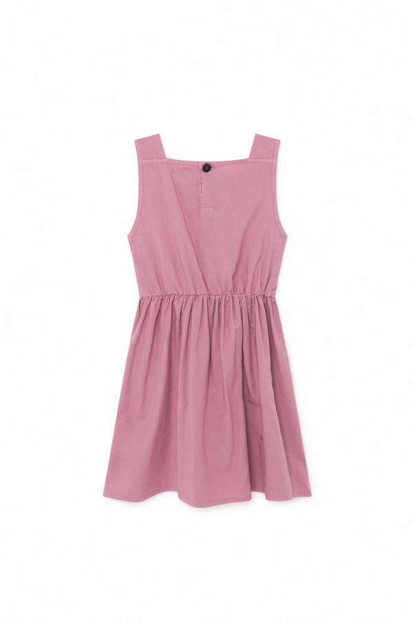 KIDS Bobo Choses Bow Woven Dress - PINK KIDS Bobo Choses Bow Woven Dress - PINK
