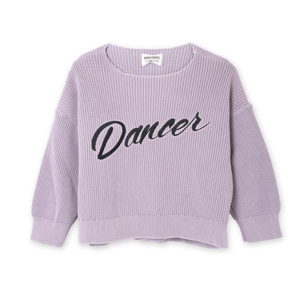 KIDS Bobo Choses Dancer Knitted Jumper - PURPLE KIDS Bobo Choses Dancer Knitted Jumper - PURPLE