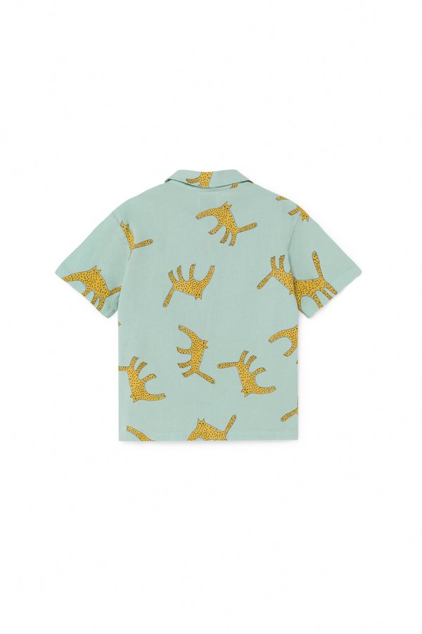 Kids Bobo Choses Leopards Shirt - Blue Kids Bobo Choses Leopards Shirt - Blue