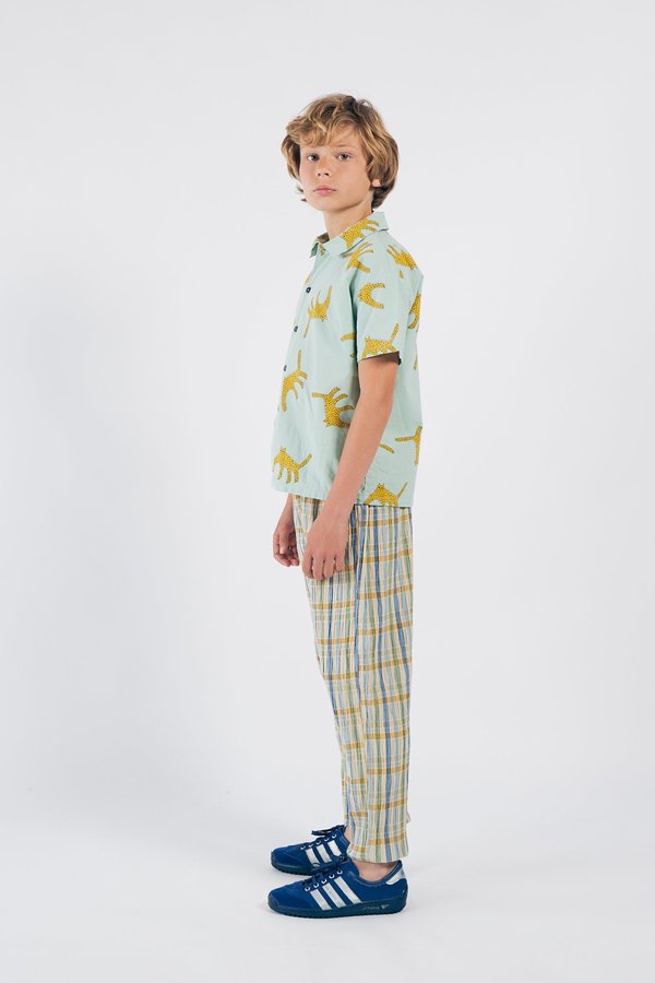 Kids Bobo Choses Leopards Shirt - Blue Kids Bobo Choses Leopards Shirt - Blue