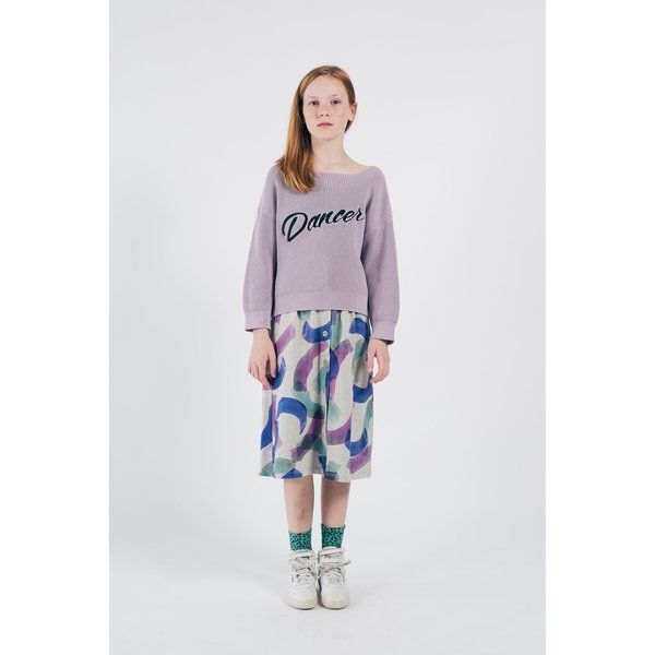 kids bobo choses dancer knitted jumper - lavendar kids bobo choses dancer knitted jumper - lavendar