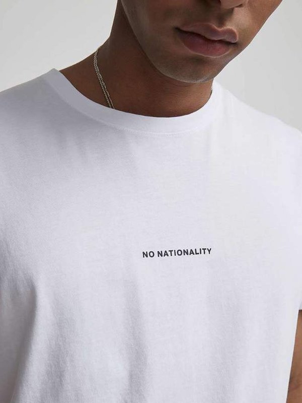 NN07 Ethan Print Tee - White NN07 Ethan Print Tee - White