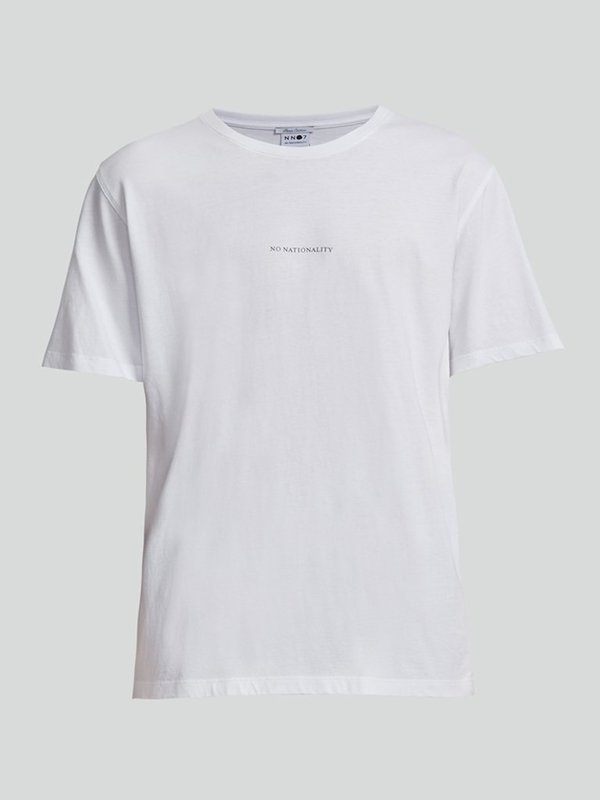 NN07 Ethan Print Tee - White NN07 Ethan Print Tee - White