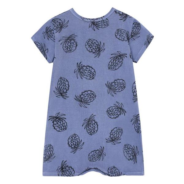 Kids Bobo Choses Short Sleeved Romper - All Over Pineapple Print Kids Bobo Choses Short Sleeved Romper - All Over Pineapple Print