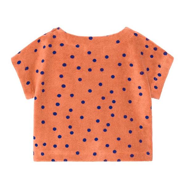 Kids Bobo Choses Short Sleeved Terry Sweatshirt - Dots Print Kids Bobo Choses Short Sleeved Terry Sweatshirt - Dots Print