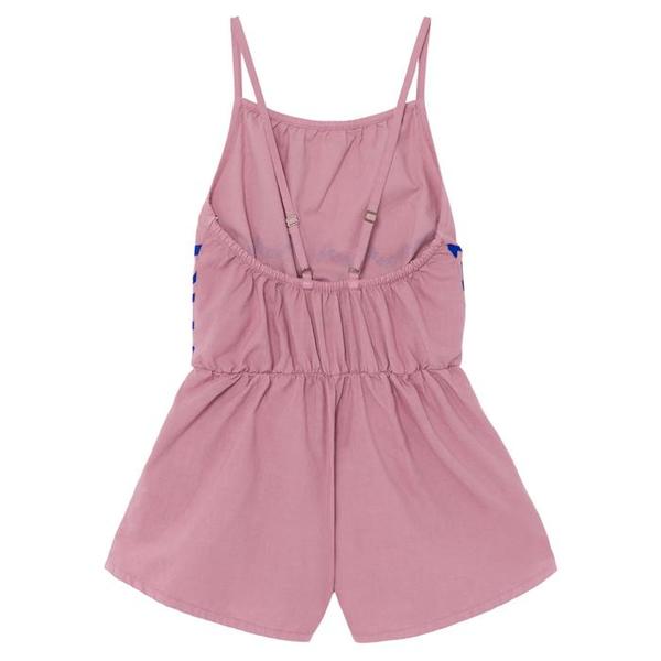 Kids Bobo Choses Sleeveless Romper With Waves Print - Pink Kids Bobo Choses Sleeveless Romper With Waves Print - Pink