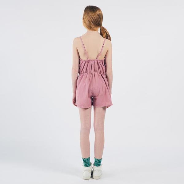 Kids Bobo Choses Sleeveless Romper With Waves Print - Pink Kids Bobo Choses Sleeveless Romper With Waves Print - Pink