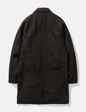 Norse Projects Svalbard Harris Tweed Coat - Black Multi Norse Projects Svalbard Harris Tweed Coat - Black Multi