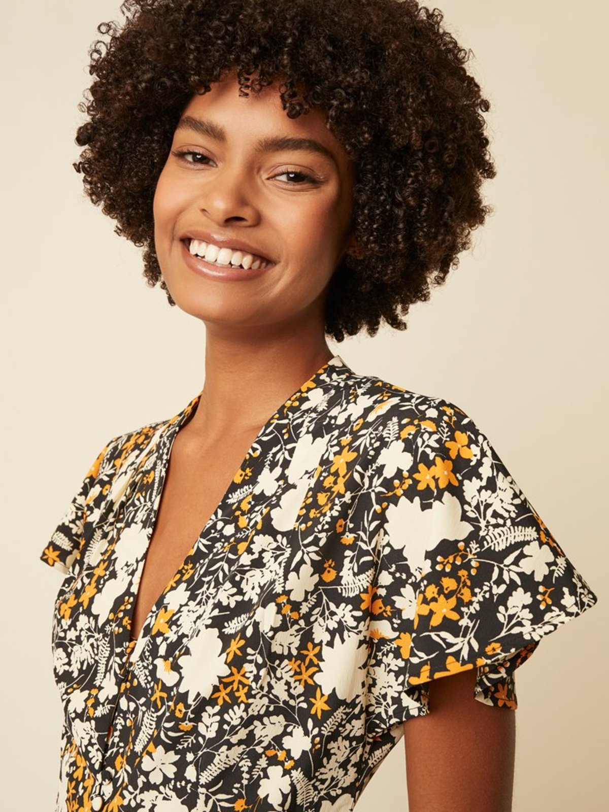 Great Plains Verbena Dress - Black Nectar - Image 4 of 4